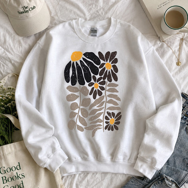 Boho Wildflower Sweatshirt