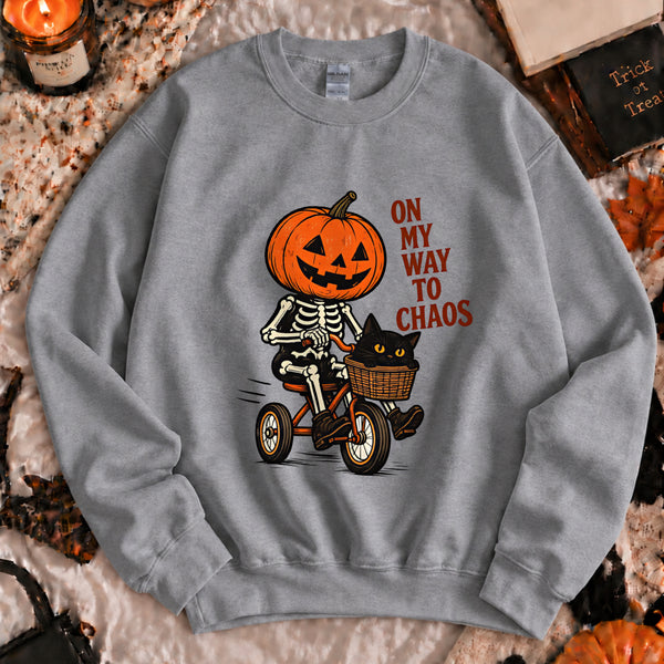 On My Way to Chaos Sweatshirt