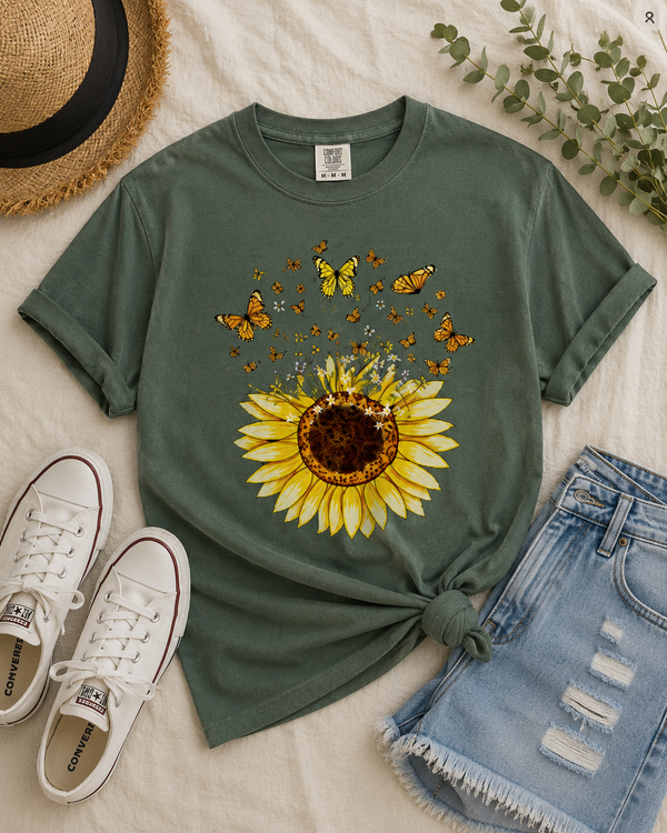 The Sunflower Garden Tee