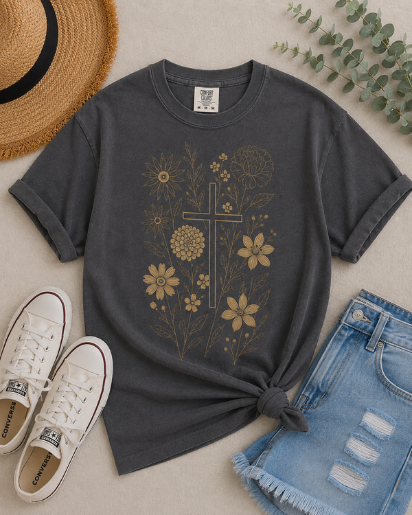 The Botanical Cross Tee