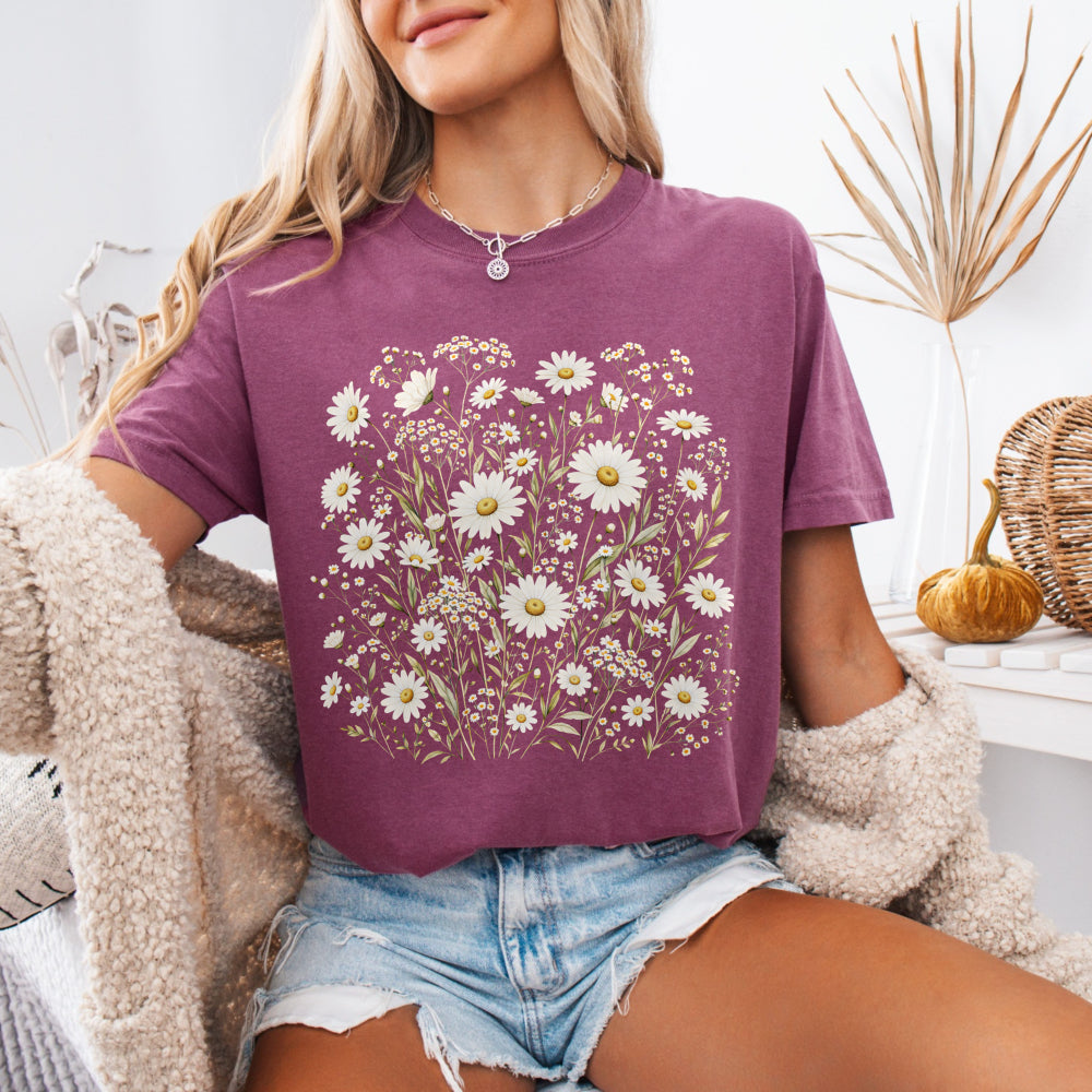 The Daisy Field Tee