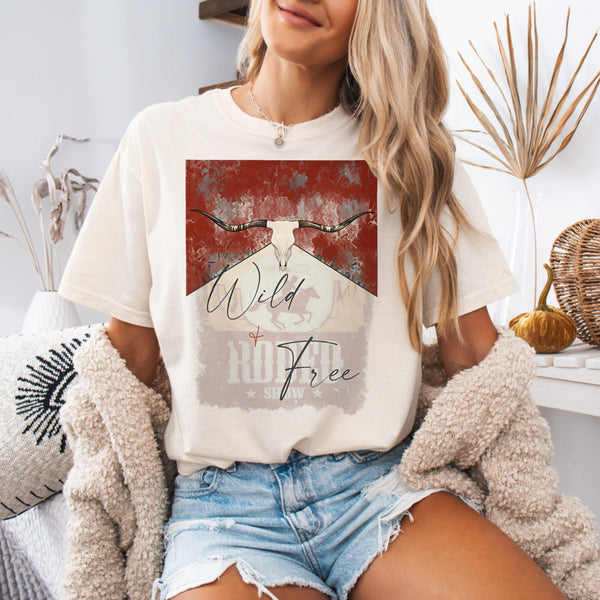 Wild & Free Longhorn T-Shirt