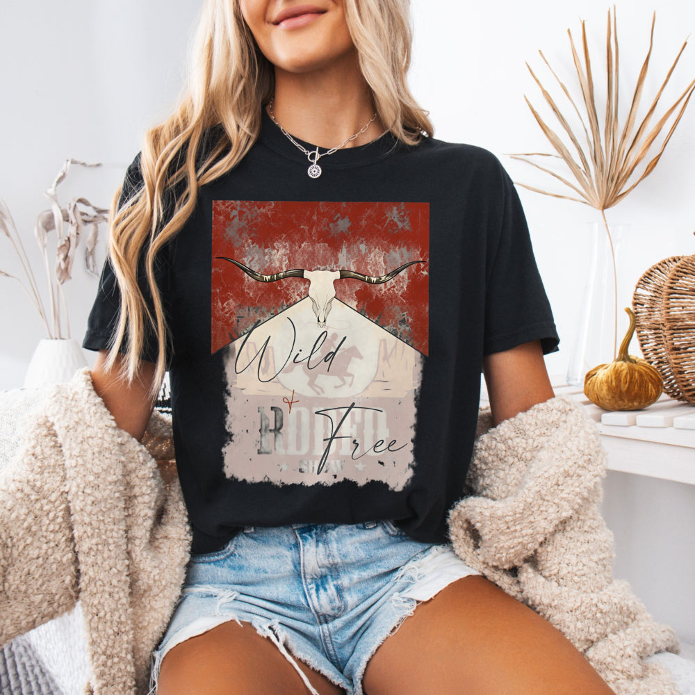 Wild & Free Longhorn T-Shirt