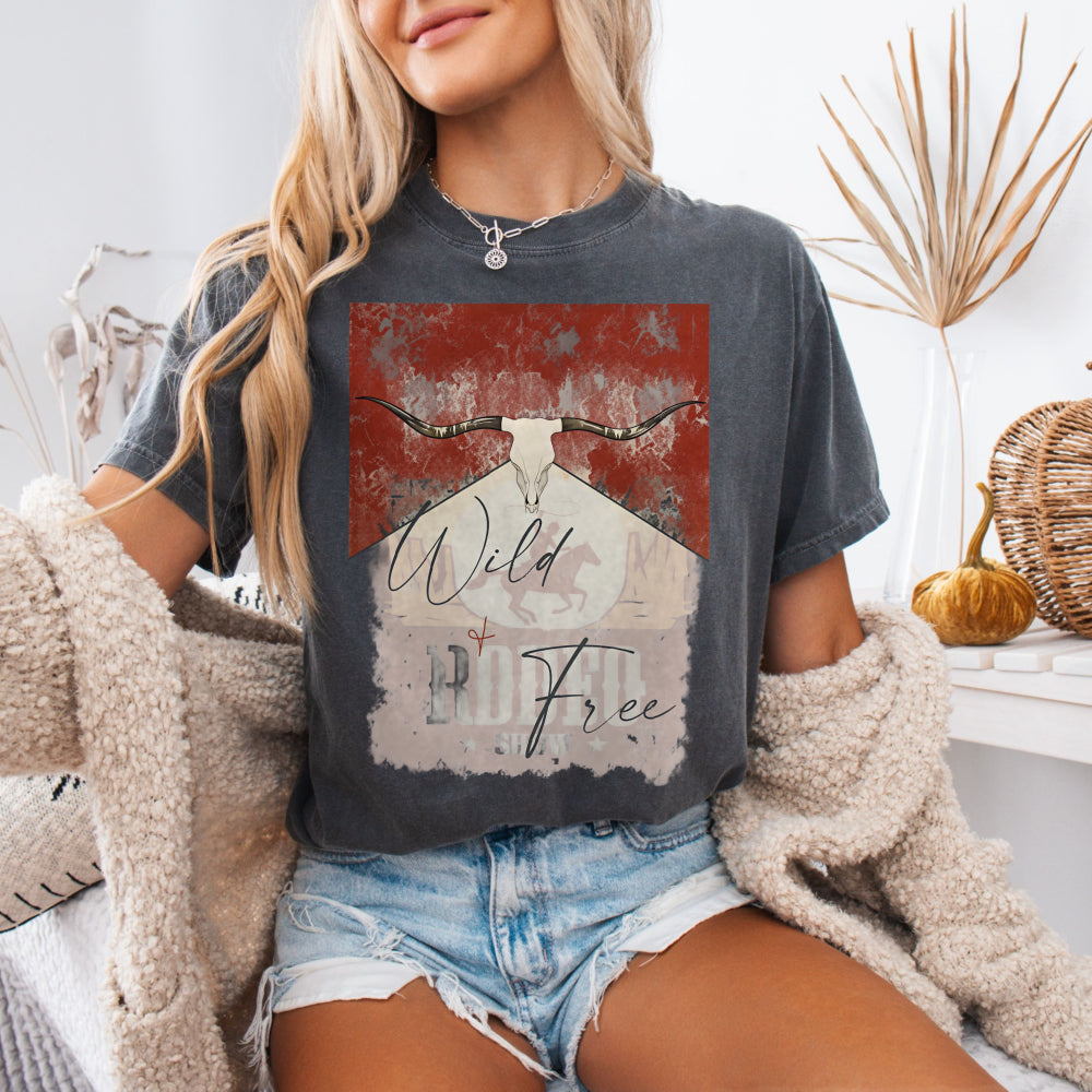 Wild & Free Longhorn T-Shirt