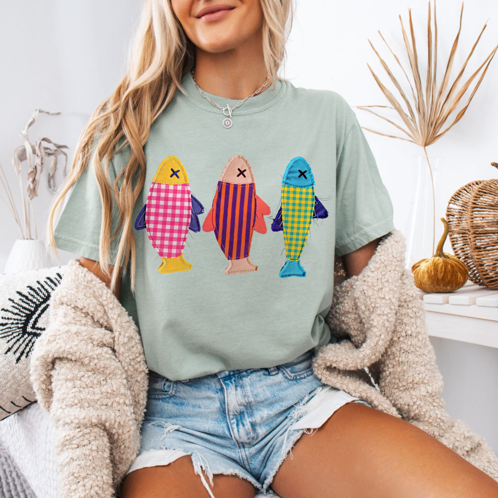 Retro Summer Fish Tee