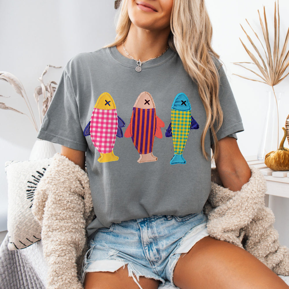 Retro Summer Fish Tee