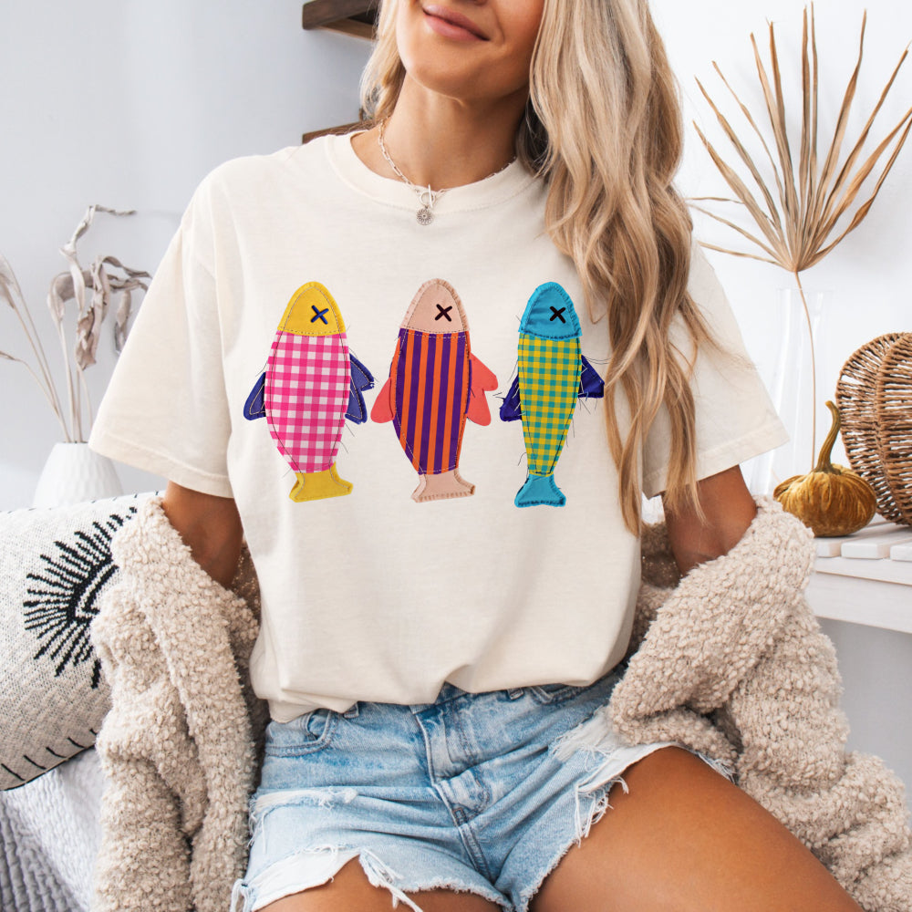 Retro Summer Fish Tee