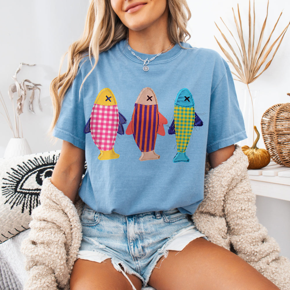 Retro Summer Fish Tee
