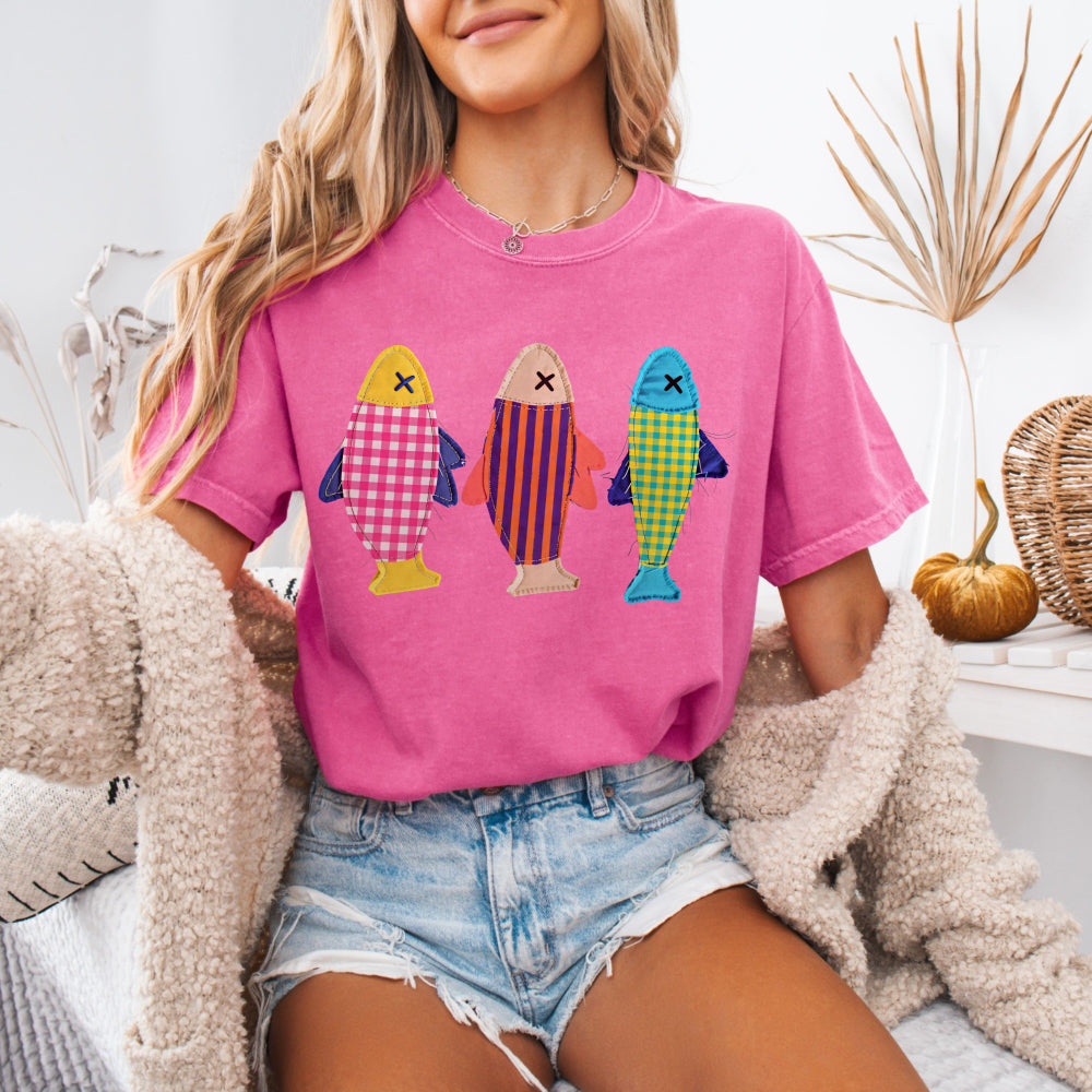 Retro Summer Fish Tee