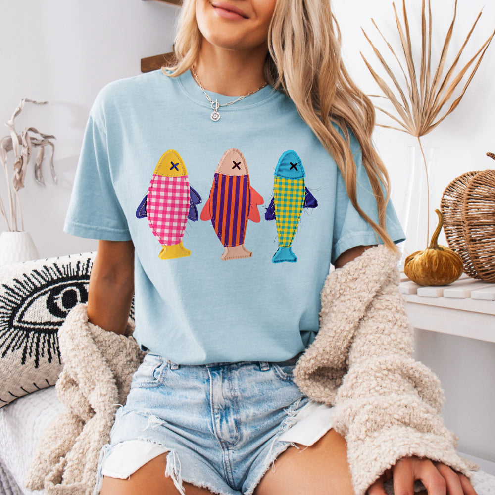Retro Summer Fish Tee