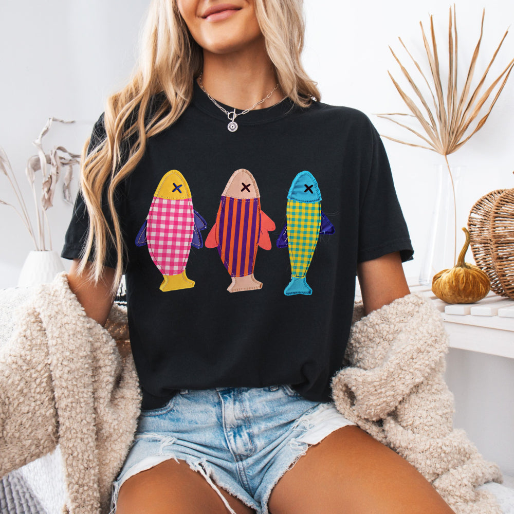 Retro Summer Fish Tee