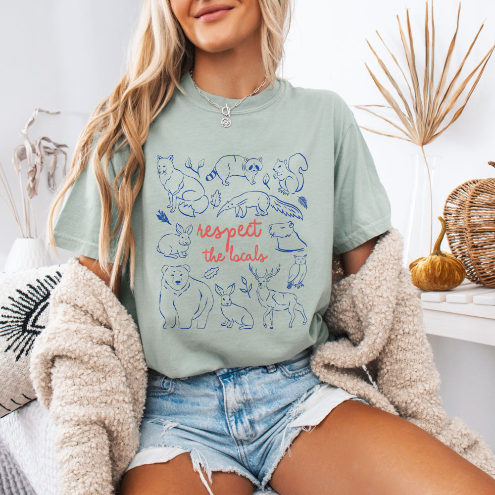 Respect the Locals Tee
