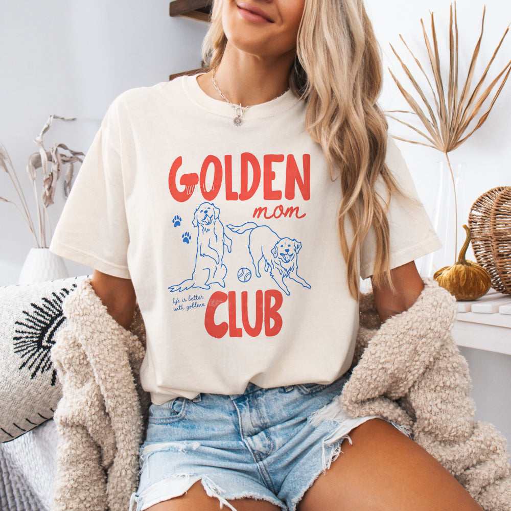 Golden Mom Club T-Shirt