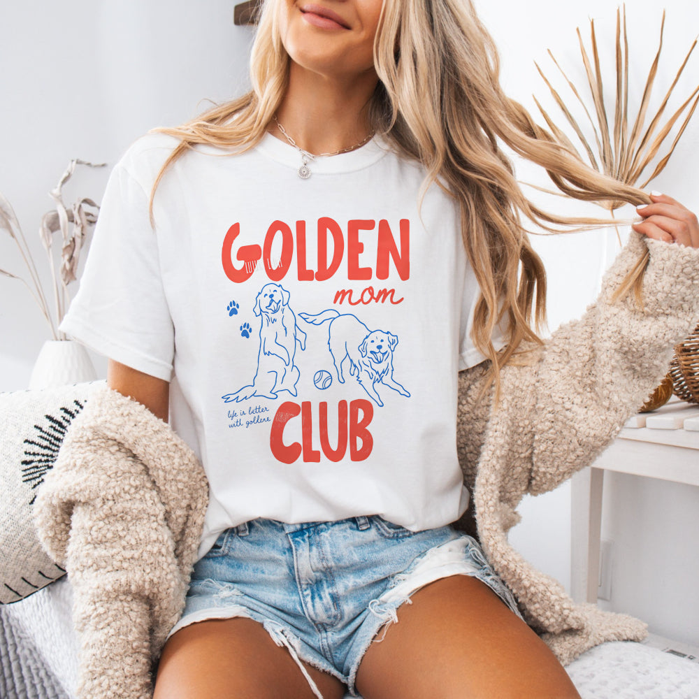 Golden Mom Club T-Shirt