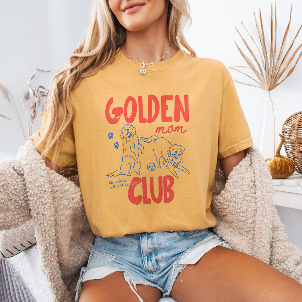 Golden Mom Club T-Shirt