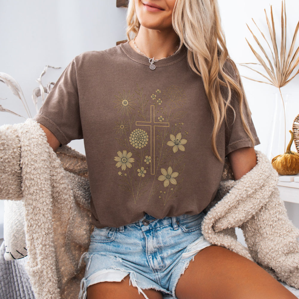 The Botanical Cross Tee