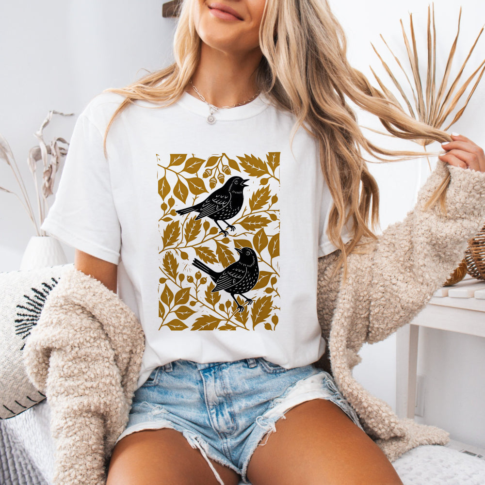 Botanical Songbird Tee