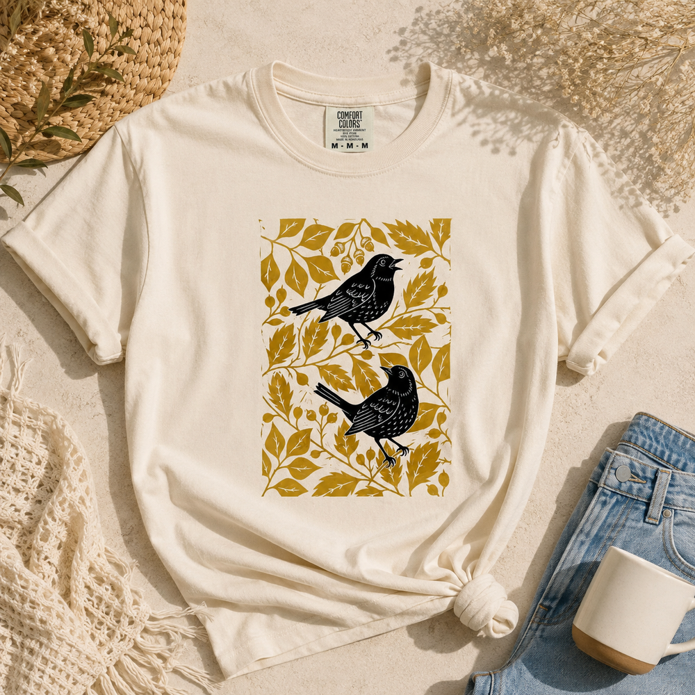 Botanical Songbird Tee