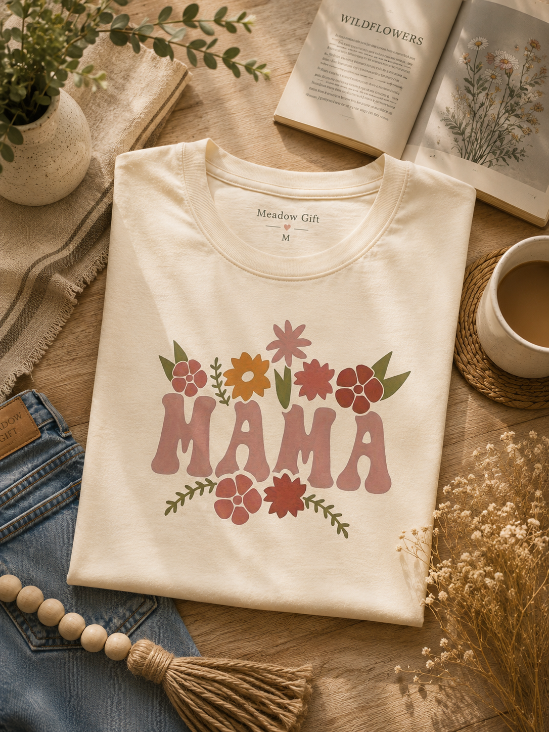 Mama Floral Tee
