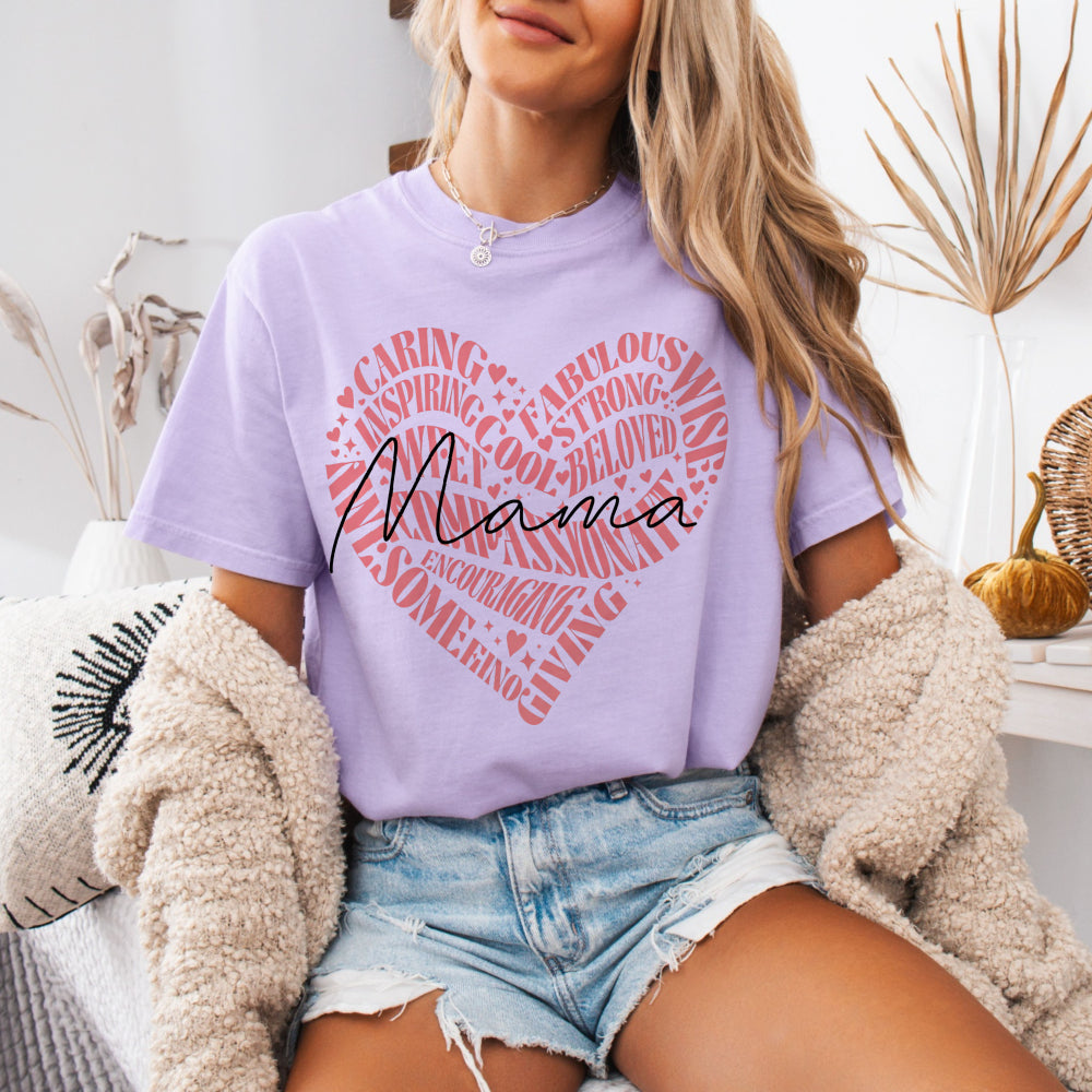 Mama Words Love Tee