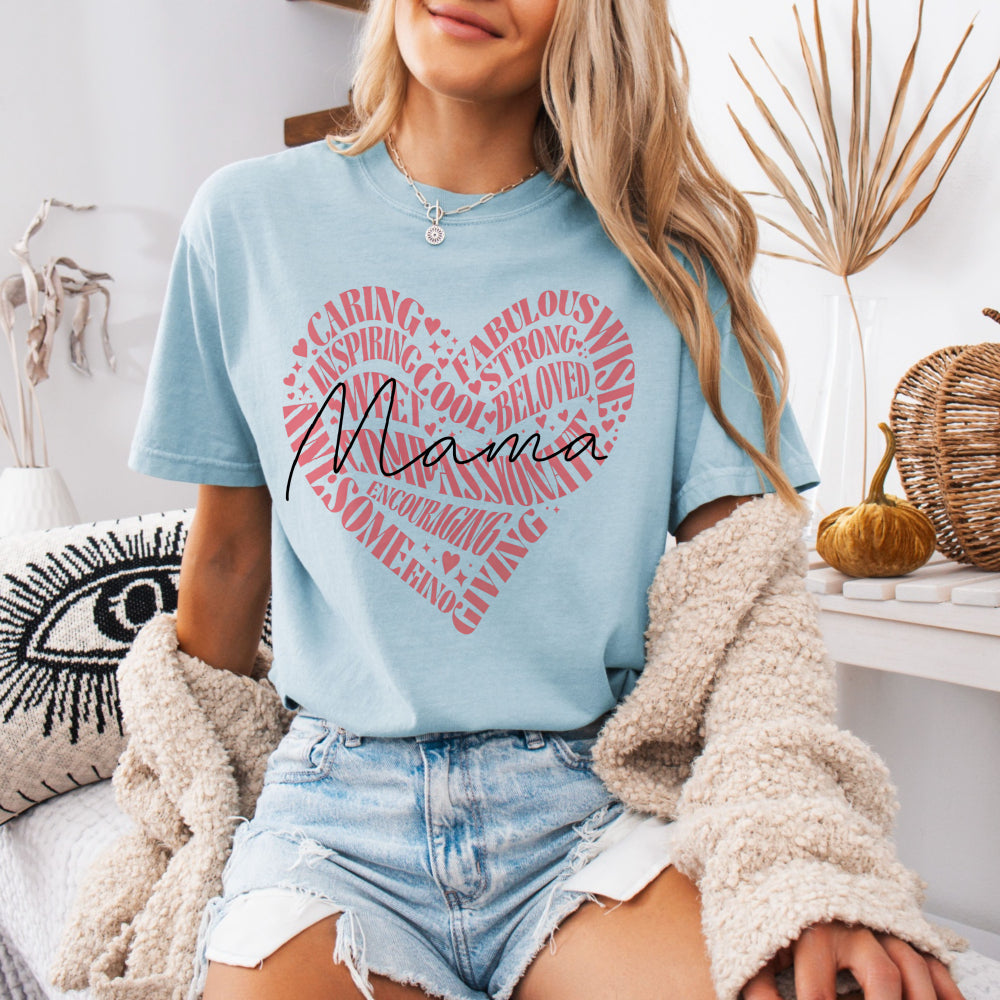 Mama Words Love Tee