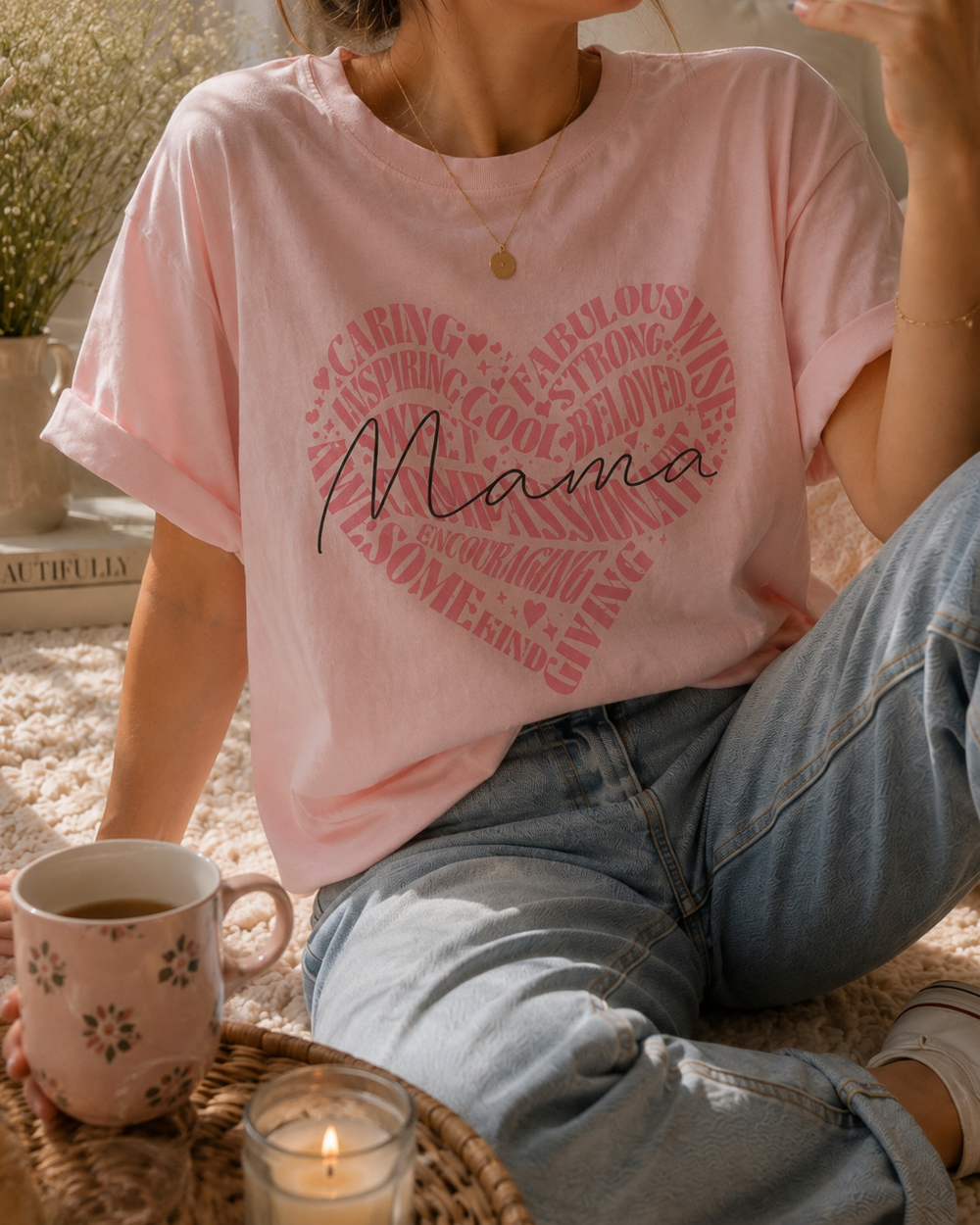 Mama Words Love Tee