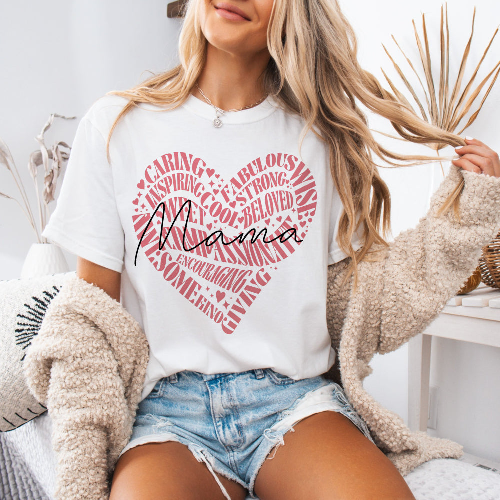 Mama Words Love Tee
