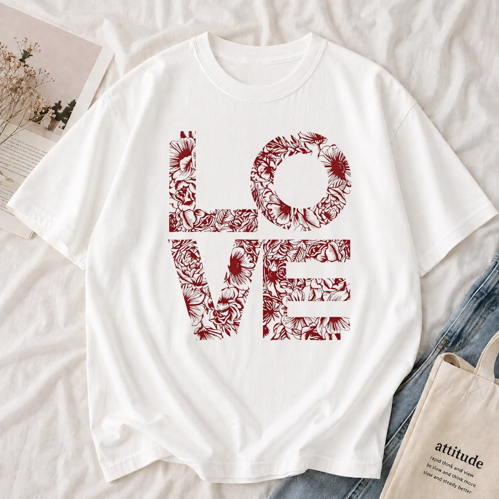 LOVE Floral Botanical Tee