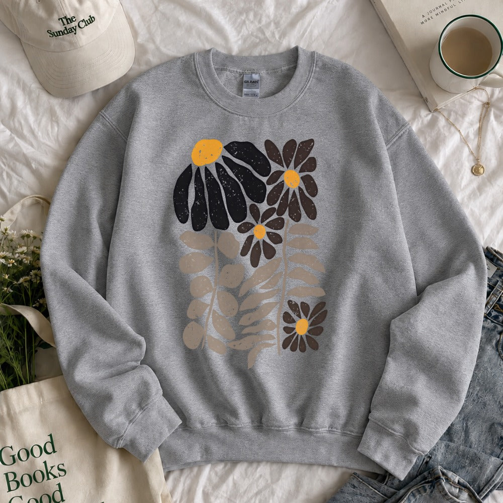 Boho Wildflower Sweatshirt