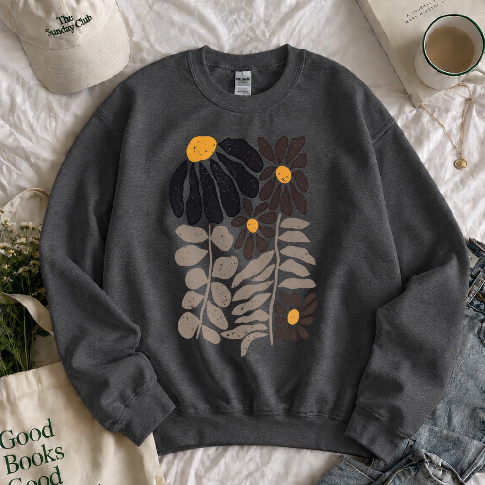 Boho Wildflower Sweatshirt