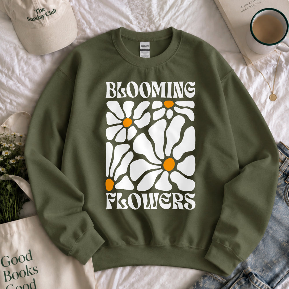 Blooming Flowers Sweatshirt