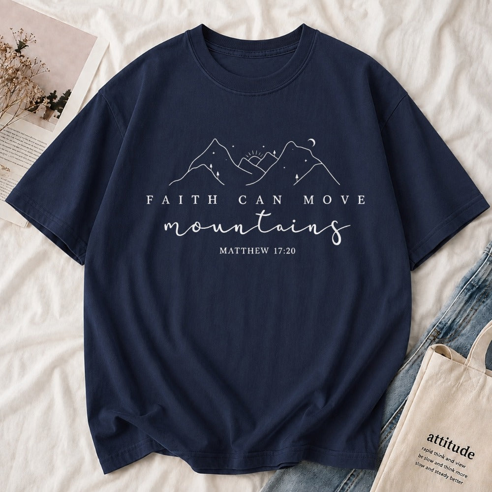 Faith Can Move Mountains Tee