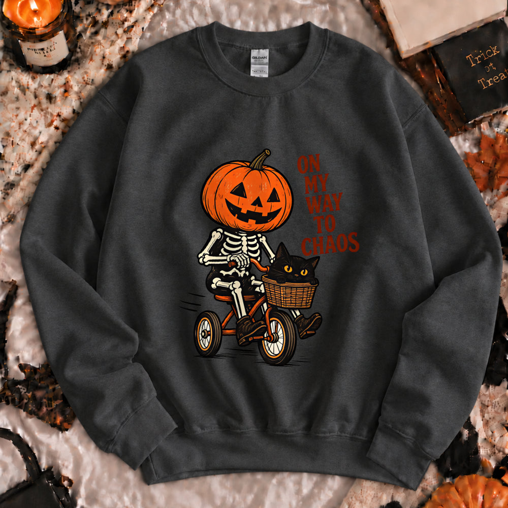 On My Way to Chaos Sweatshirt
