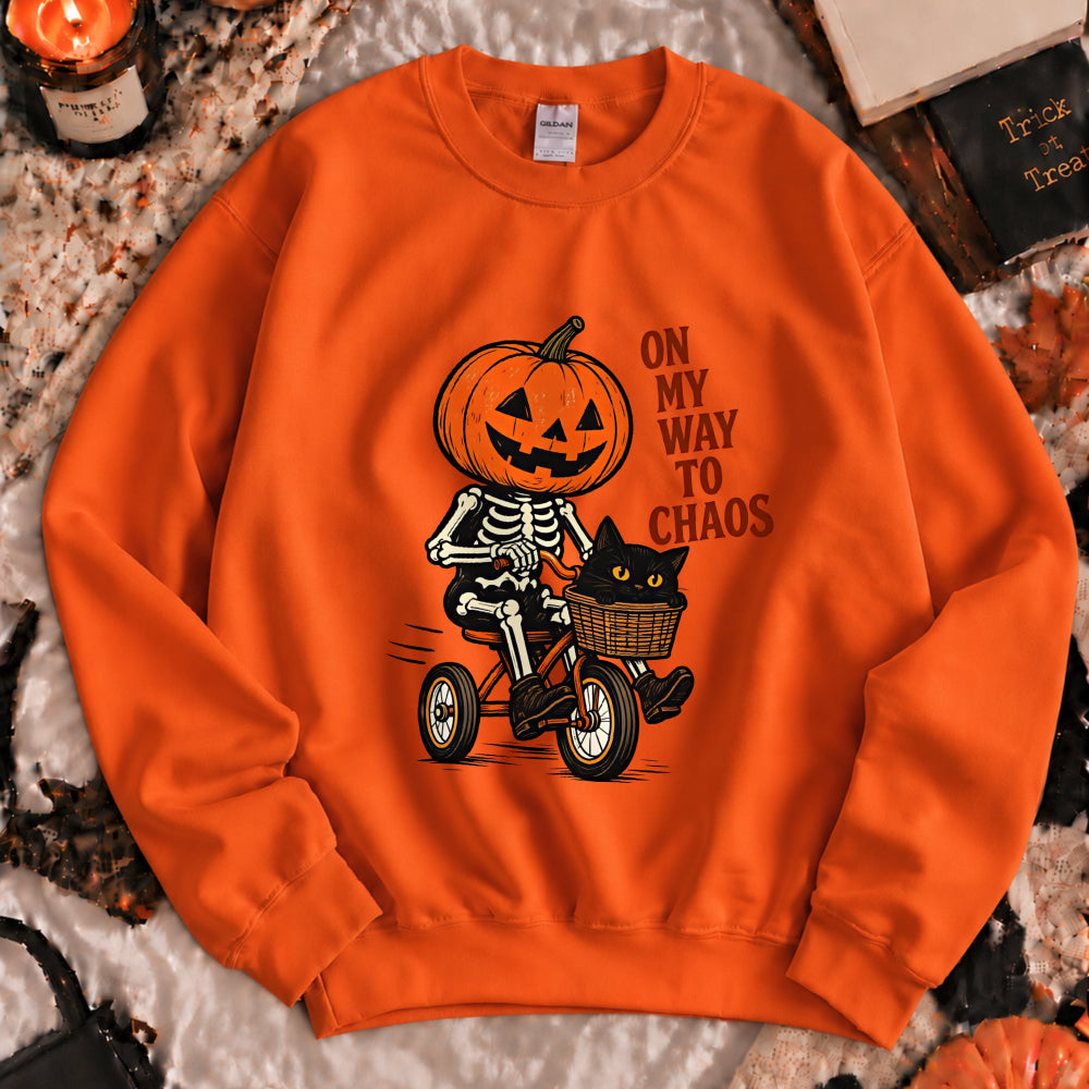 On My Way to Chaos Sweatshirt