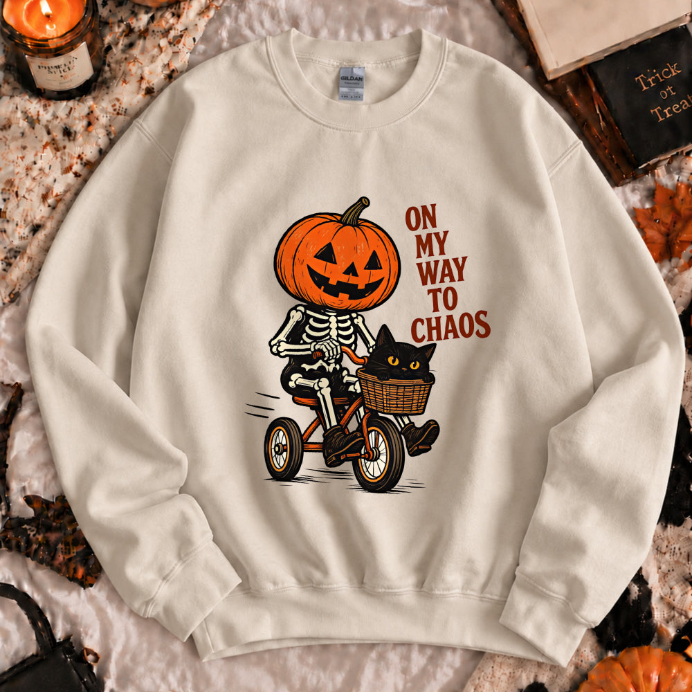 On My Way to Chaos Sweatshirt