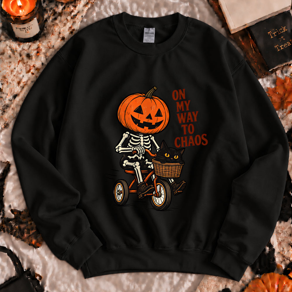 On My Way to Chaos Sweatshirt