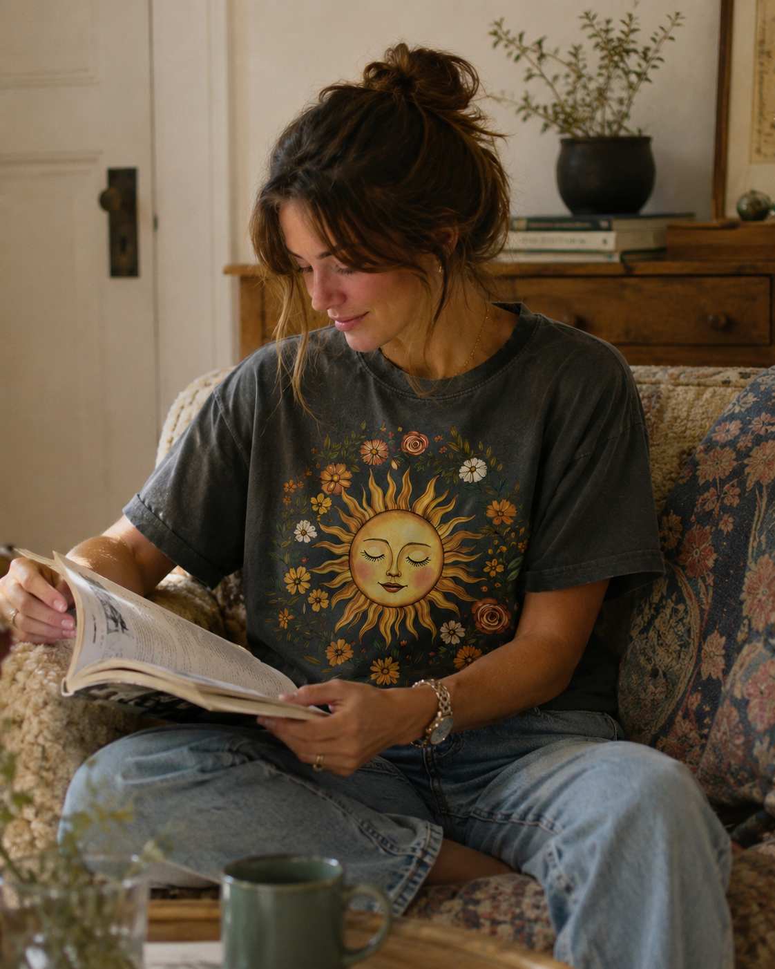 Vintage Sunflower Tee