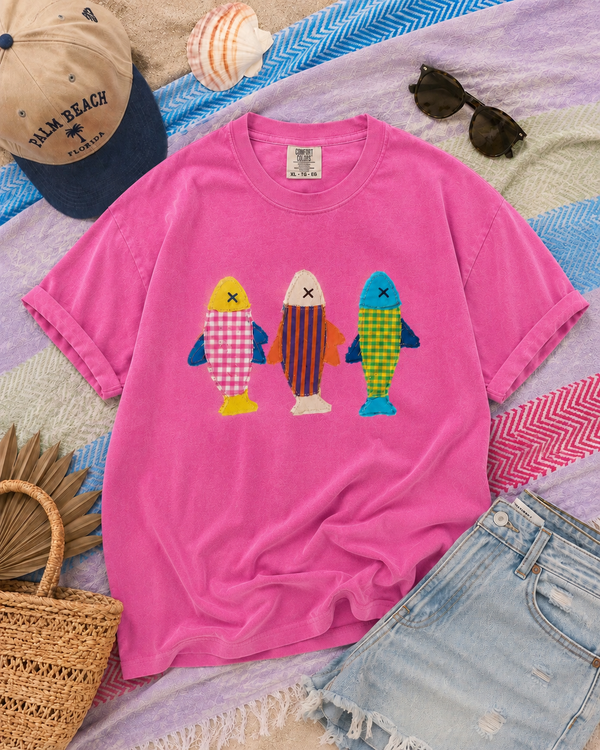 Retro Summer Fish Tee
