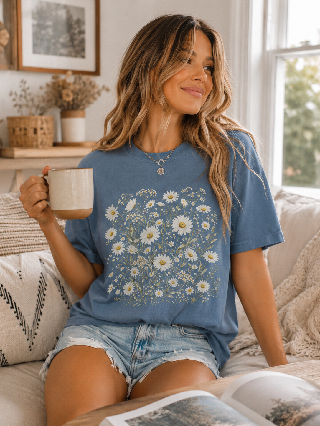 The Daisy Field Tee