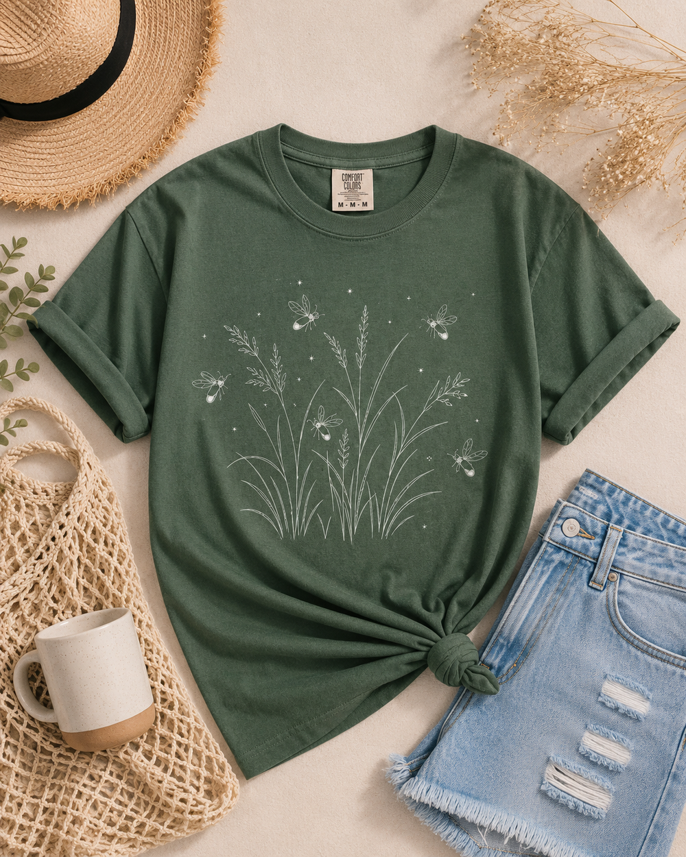 Firefly Meadow Tee
