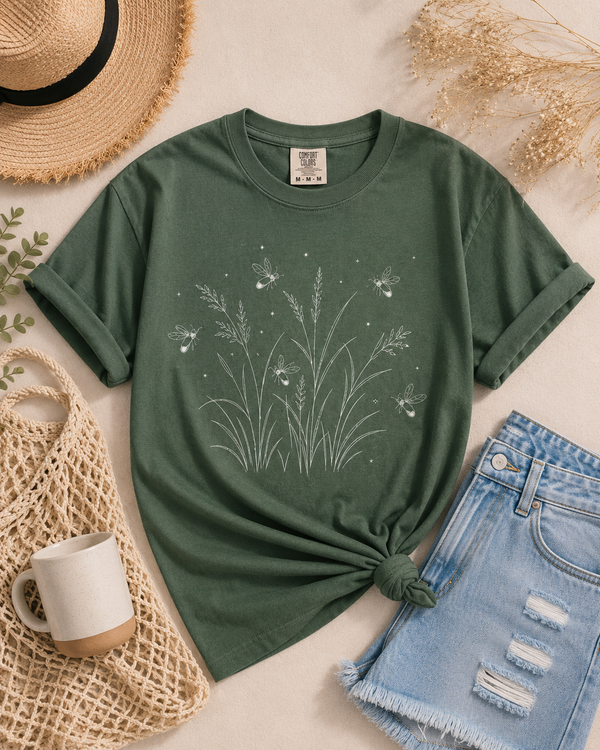 Firefly Meadow Tee
