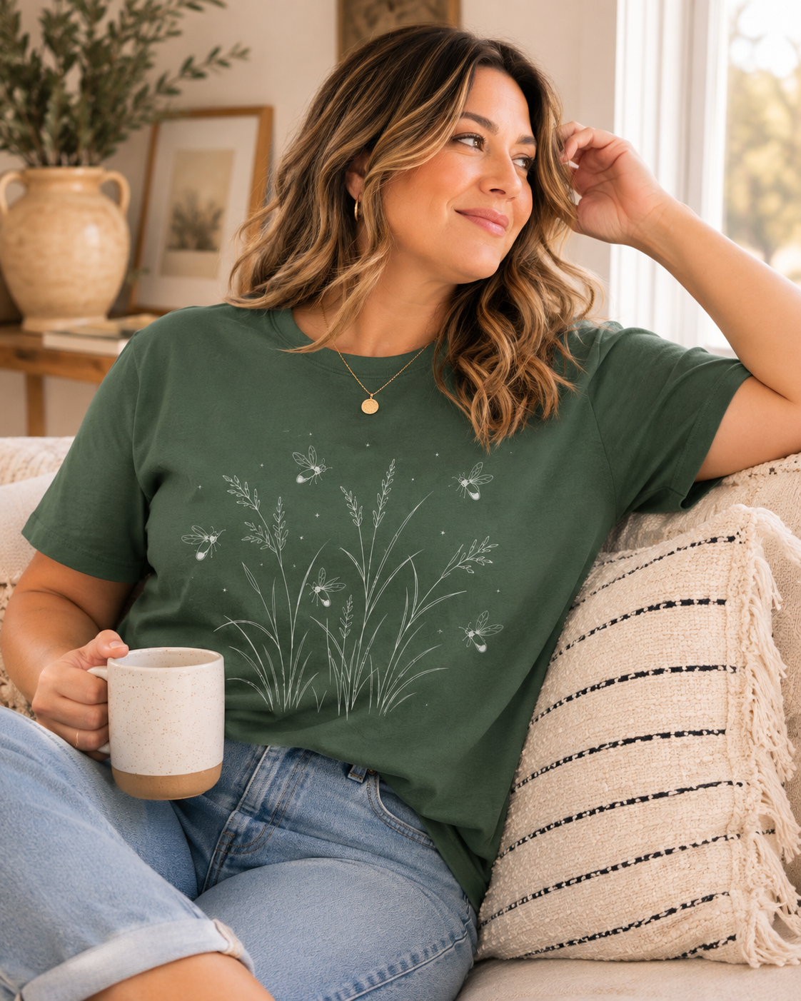 Firefly Meadow Tee