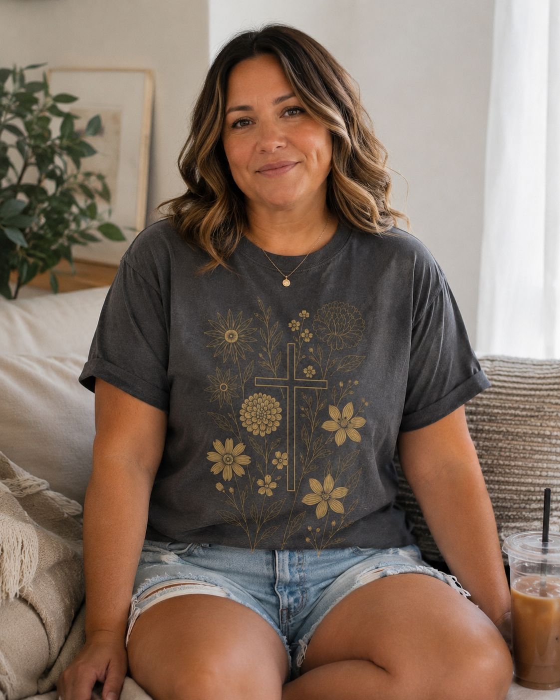 The Botanical Cross Tee