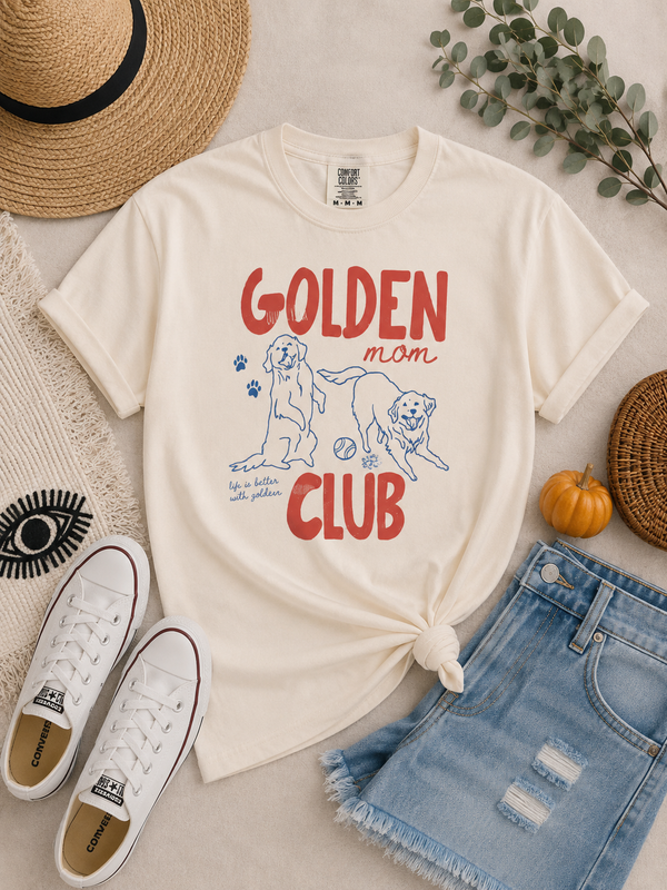 Golden Mom Club T-Shirt