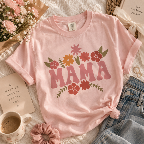 Mama Floral Tee
